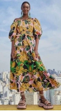 Farm Rio Size XS Cotton Dress