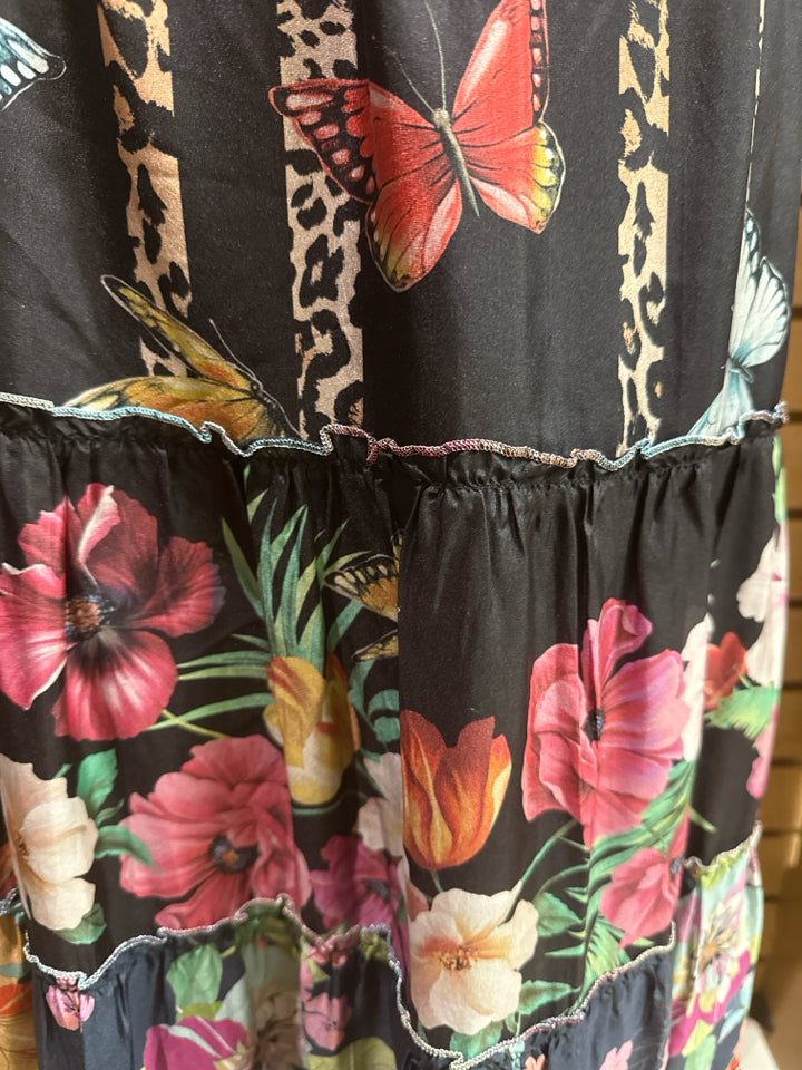 Johnny Was Silk Skirt