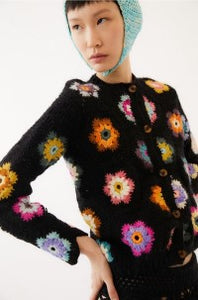 Tach Clothing Size M Merino Wool Cardigan