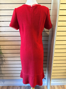 St. John Size 10 Wool Blend Dress