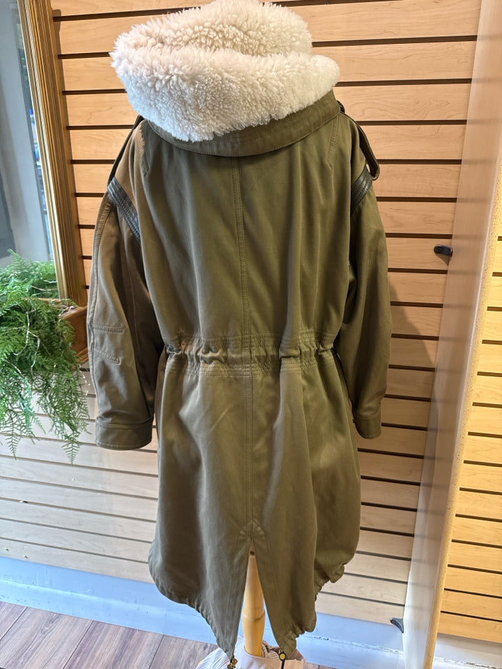 Burberry Size 6 Cotton Coat