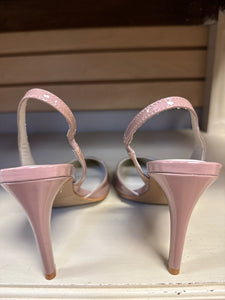 Reiss Size 38 Tan Patent Leather Pump