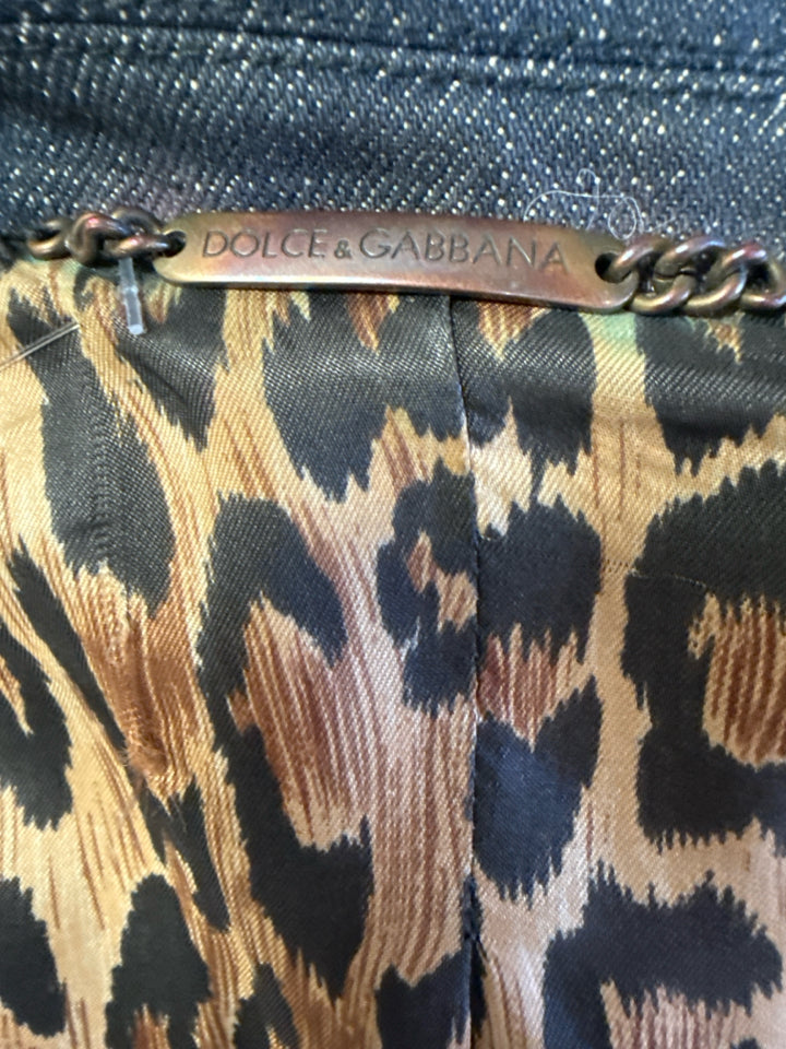 Dolce & Gabbana Cotton Blend Jacket