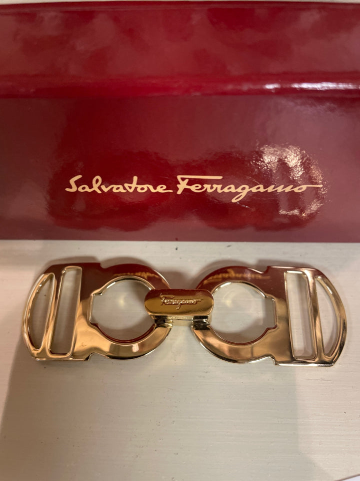 red ferragamo belt