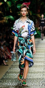 Dolce & Gabbana Size 8 Silk Blend Coverup